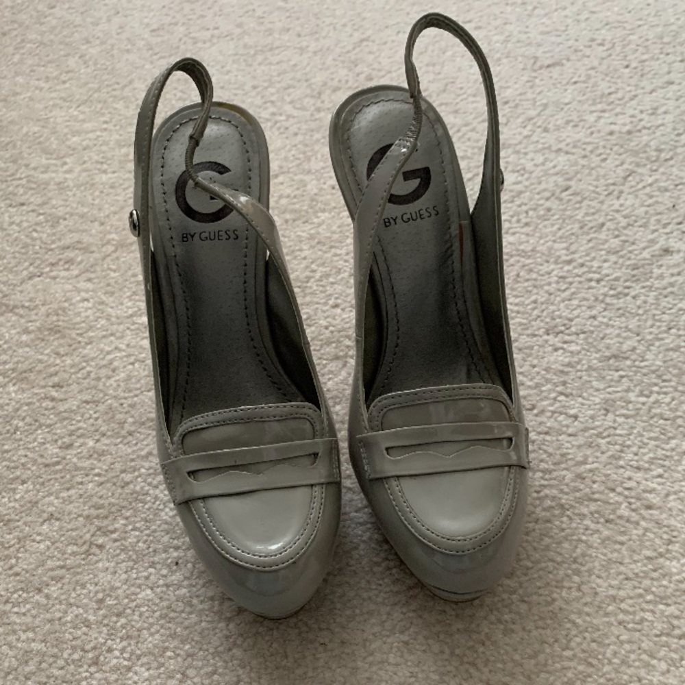 Guess Taupe Heels